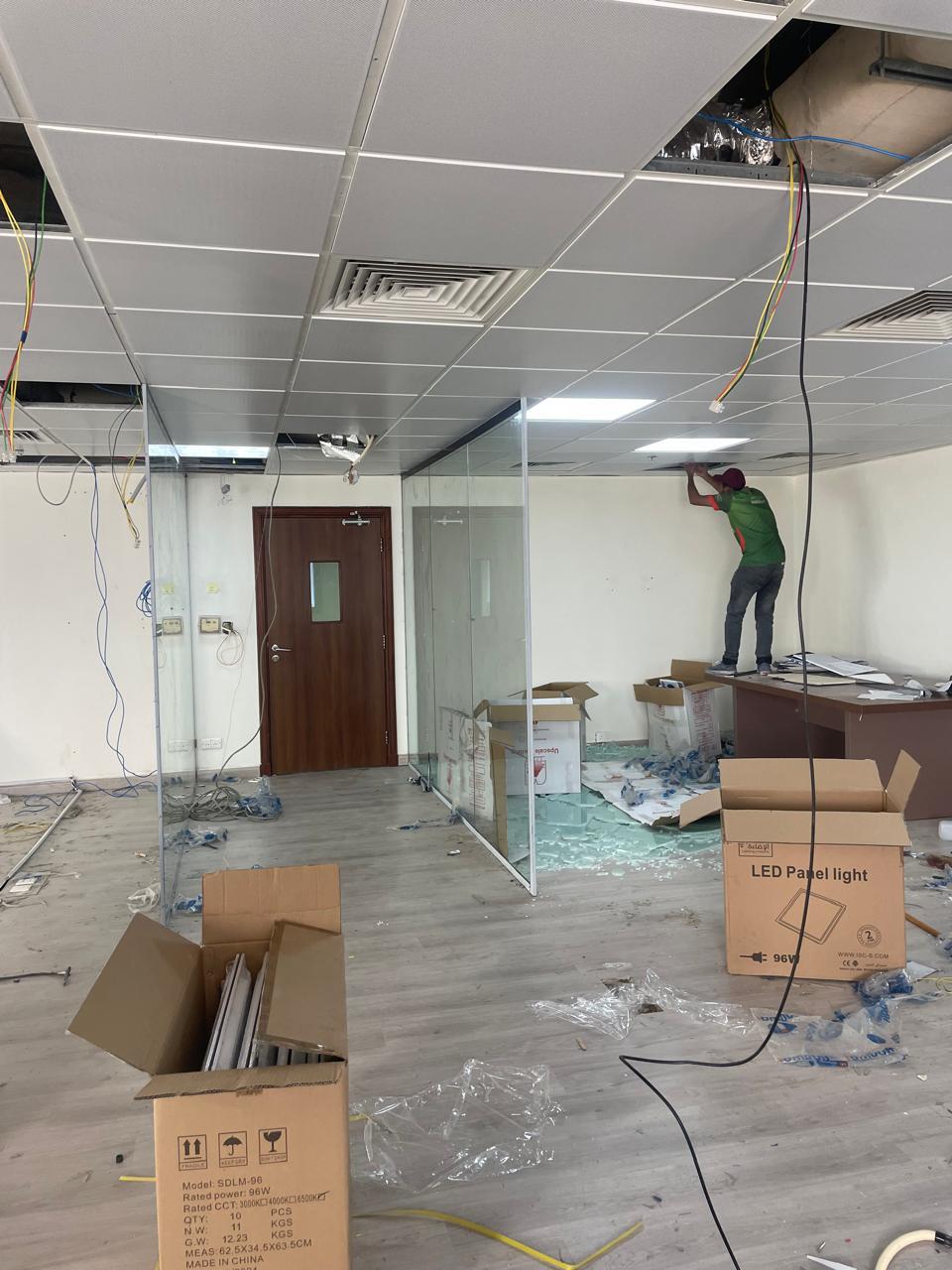 Office fit-out Jeddah - work in progress 5